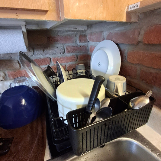 Why wash dishes with only hot water?