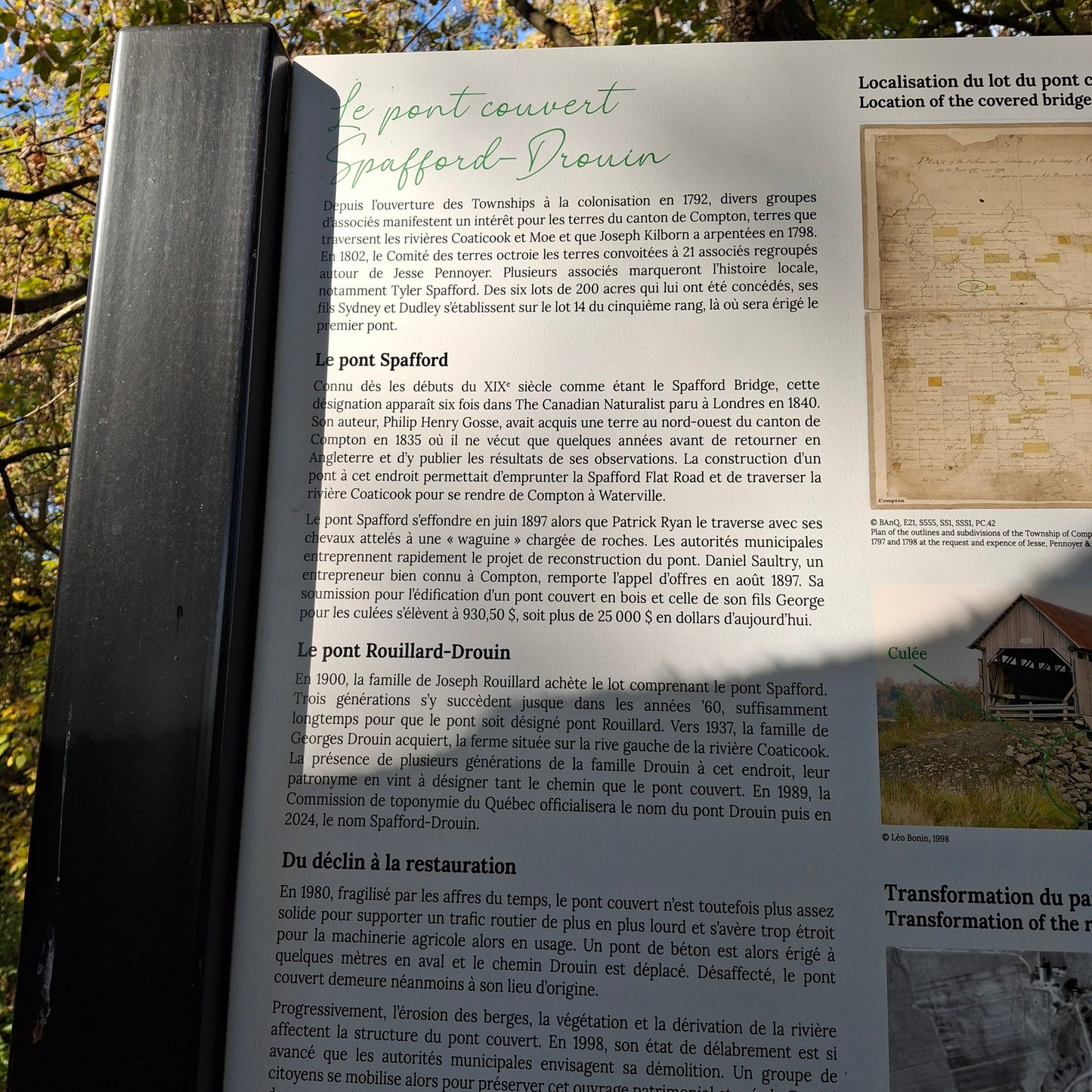 Drouin Bridge 1886 (Covered Bridge)